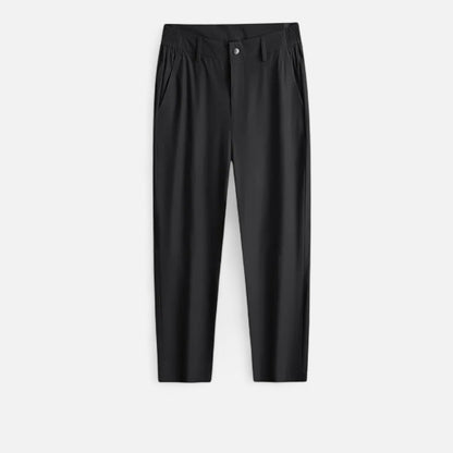 La Cartiera | Men’s Straight-Leg Nylon Blend Casual Trousers