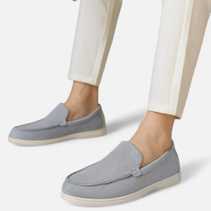 La Cartiera | Lightweight Suede Loafers – British Riviera Style