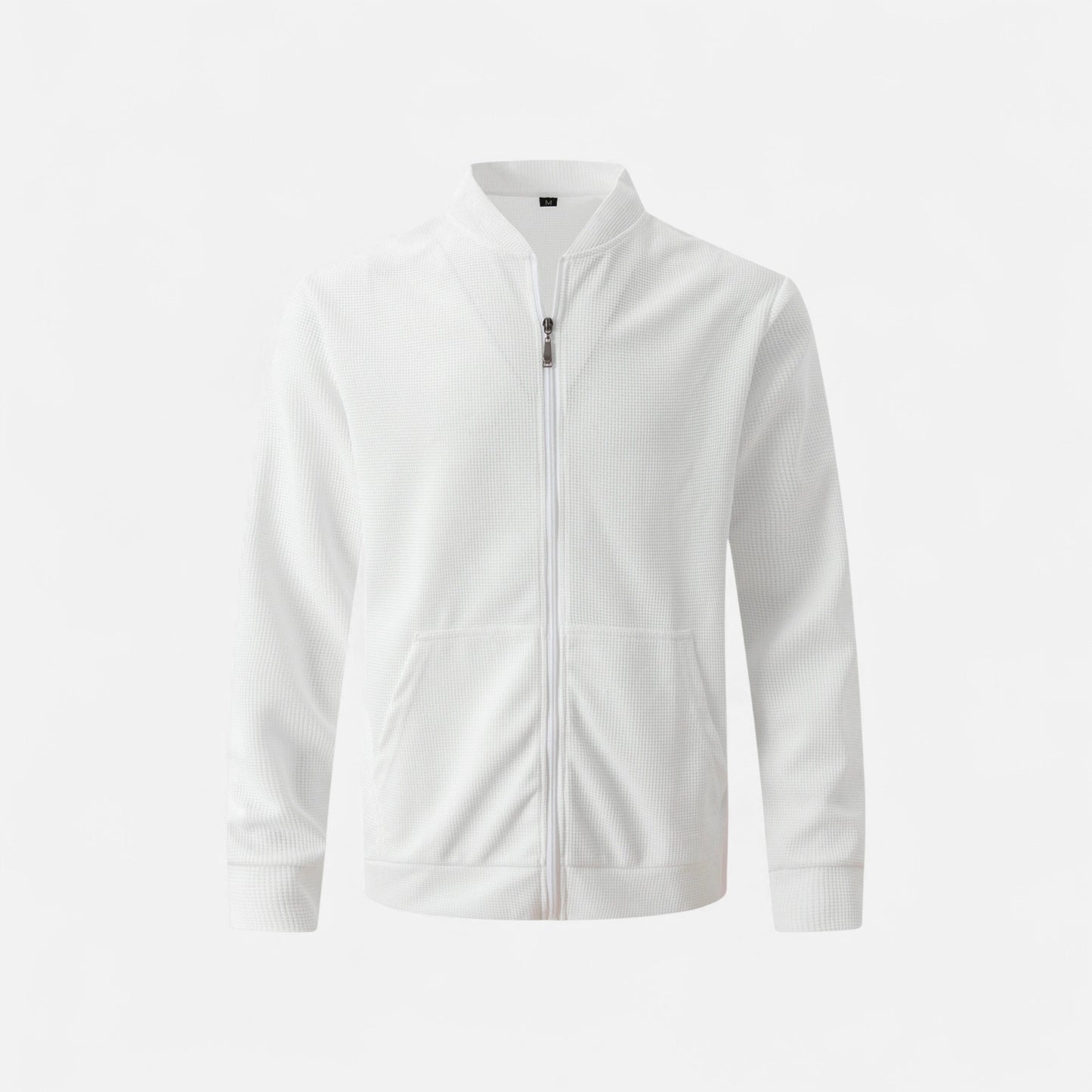 La Cartiera | Men’s Solid Colour Zip Baseball Jacket