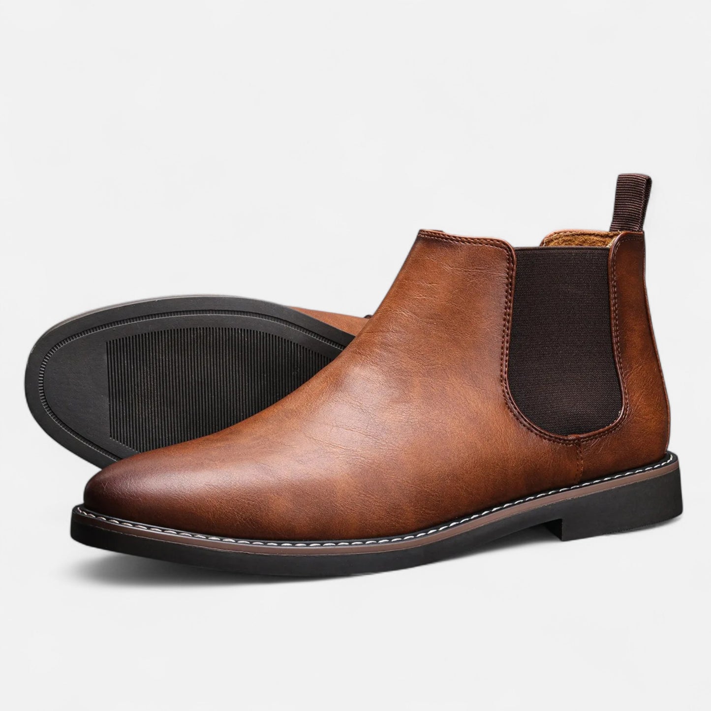 La Cartiera | Men's Classic Leather Chelsea Boots