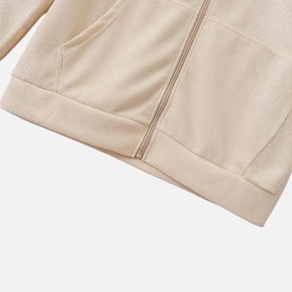 La Cartiera | Men’s Solid Colour Zip Baseball Jacket