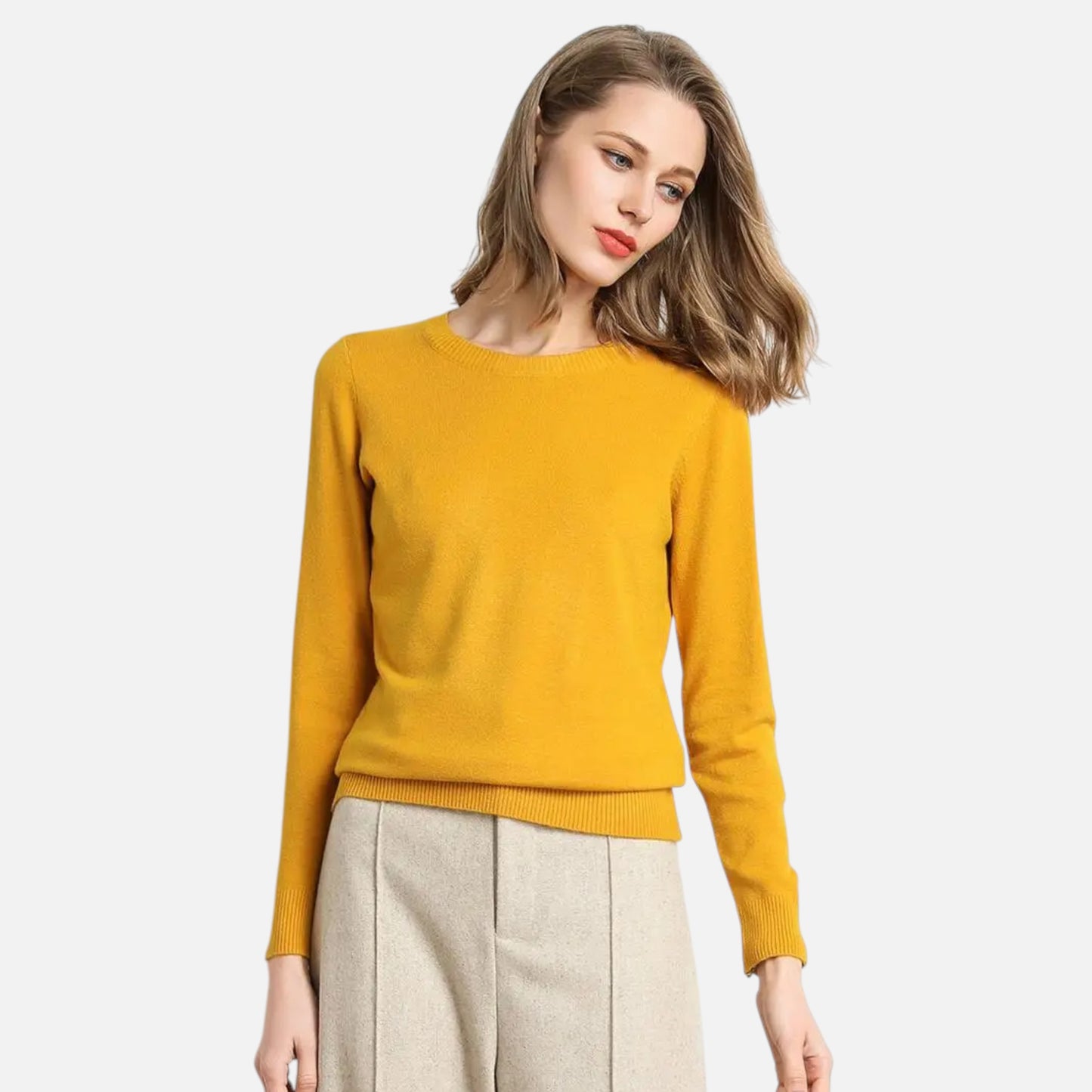La Cartiera | Women’s Merino Wool Crewneck Sweater