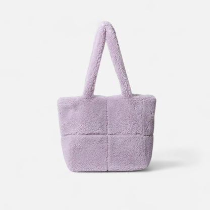 La Cartiera | Women’s Lambswool Plush Tote Bag