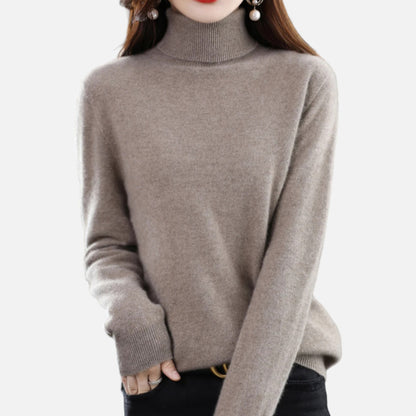 La Cartiera | Women’s Merino Wool Turtleneck Sweater