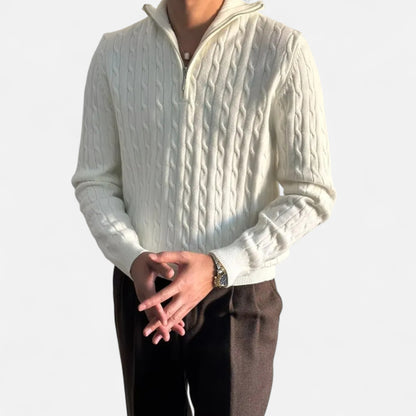 La Cartiera | Men’s Retro Loose-Fit Knit Pullover