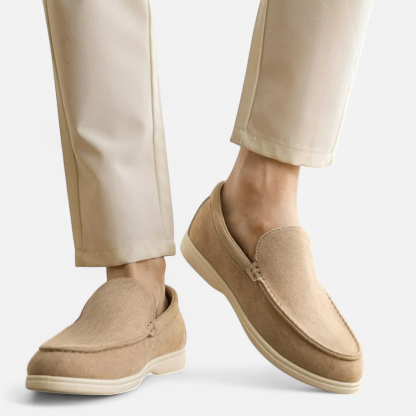 La Cartiera | Lightweight Suede Loafers – British Riviera Style