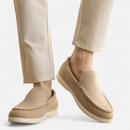 La Cartiera | Lightweight Suede Loafers – British Riviera Style