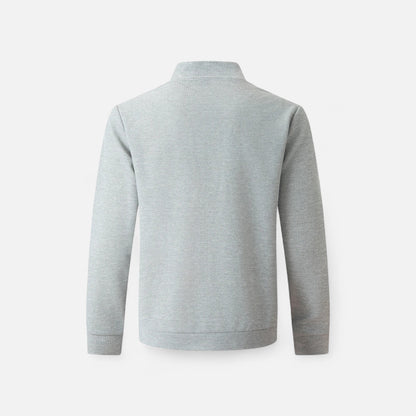 La Cartiera | Men’s Solid Colour Zip Baseball Jacket