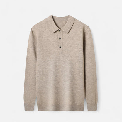 La Cartiera | Men’s Cashmere Knit Polo Sweater