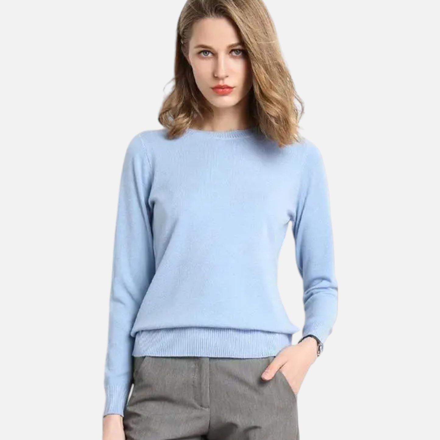 La Cartiera | Women’s Merino Wool Crewneck Sweater