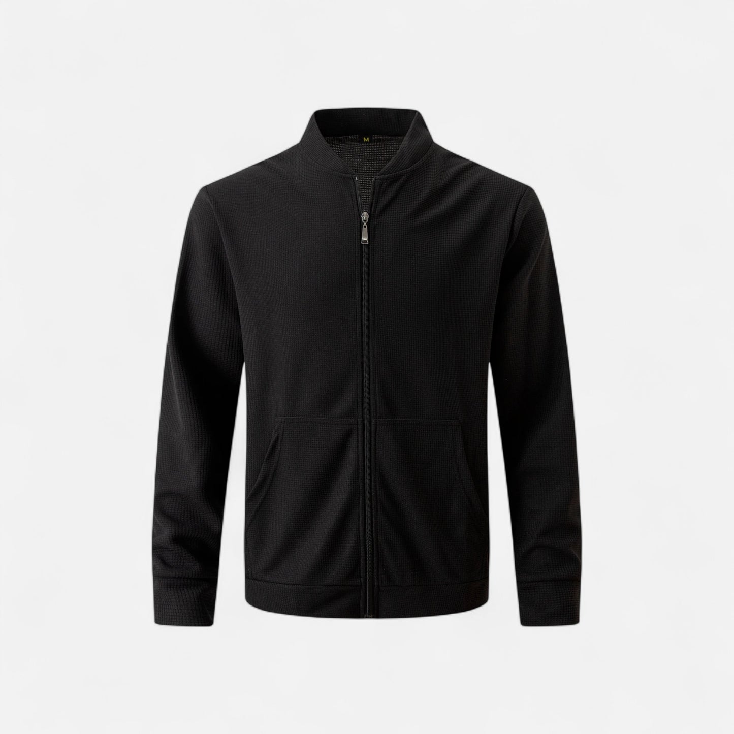 La Cartiera | Men’s Solid Colour Zip Baseball Jacket