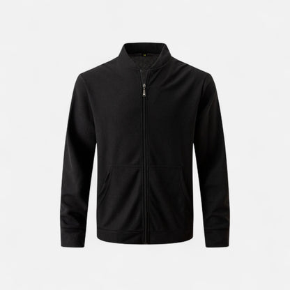 La Cartiera | Men’s Solid Colour Zip Baseball Jacket