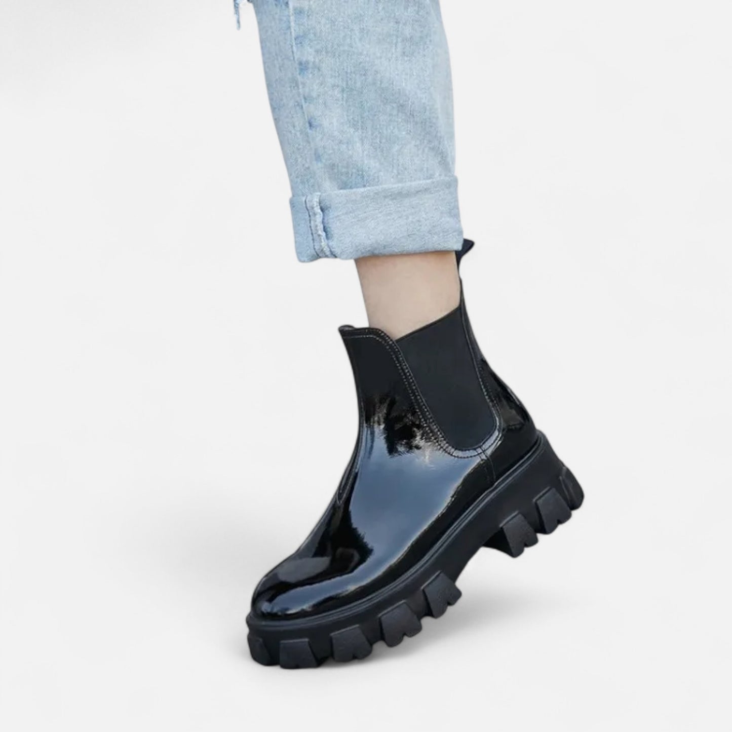 La Cartiera | Women’s Cowhide Thick-Soled Platform Boots