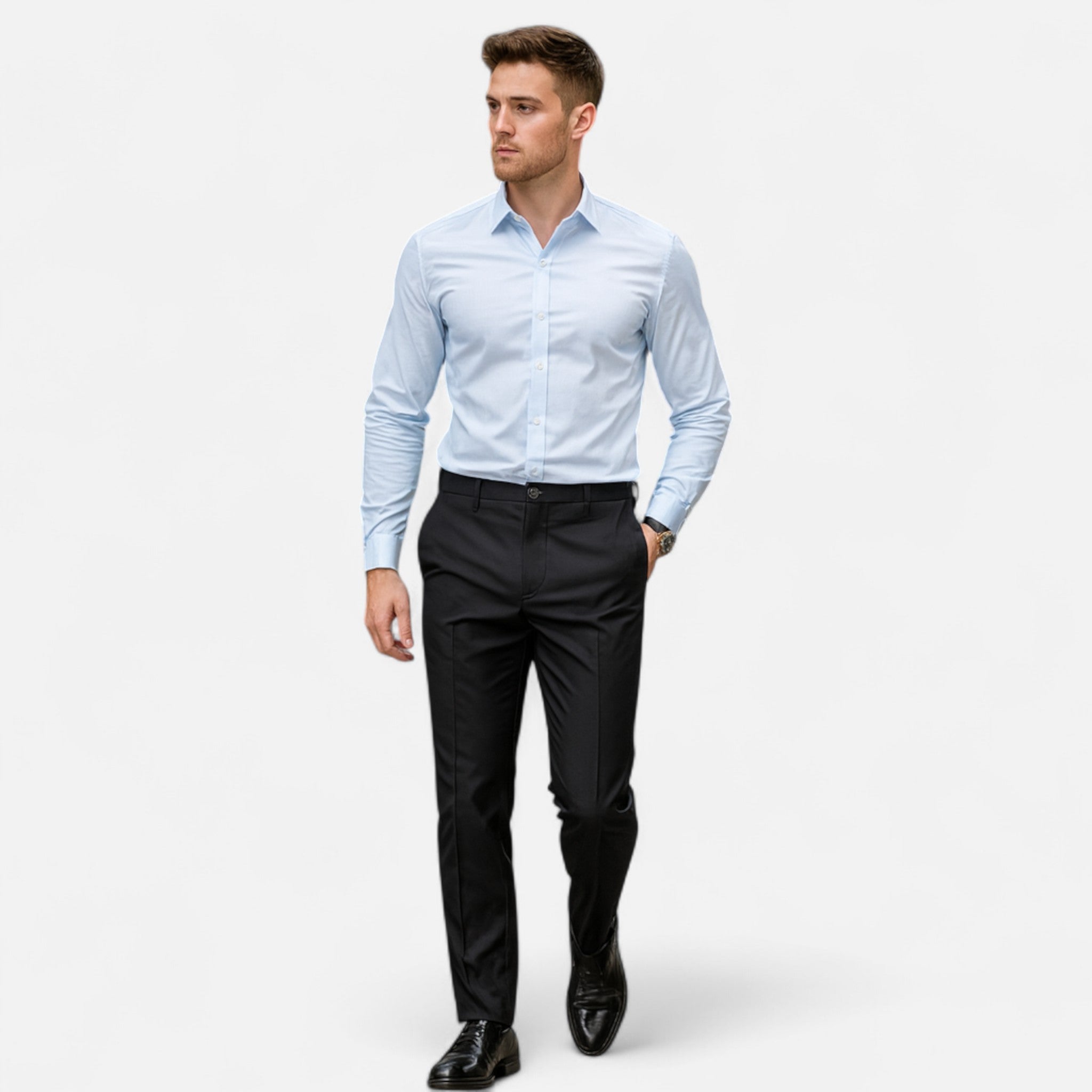 La Cartiera | Men’s Smart Casual Stretch Trousers
