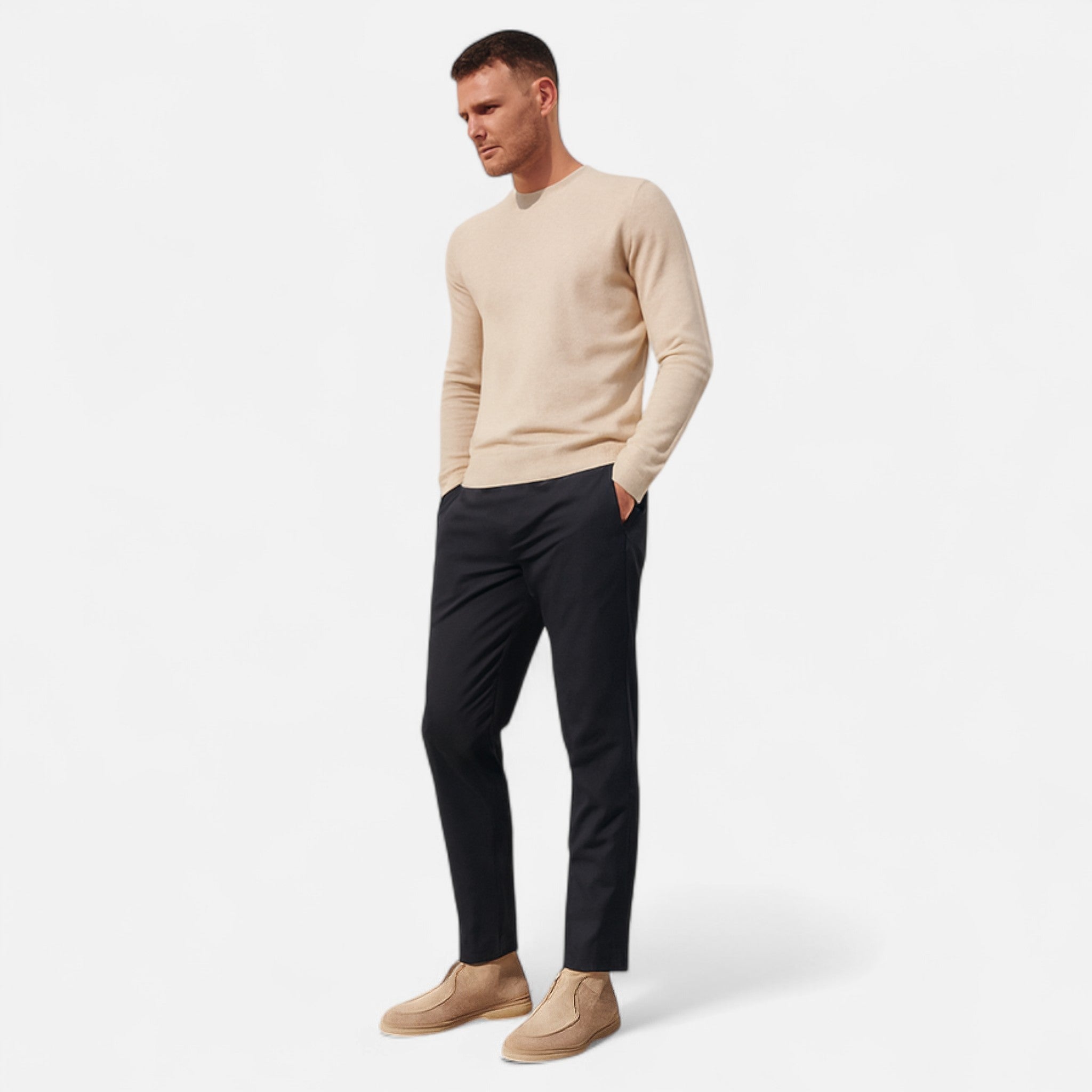 La Cartiera | Men’s Breathable High-Top Loafers