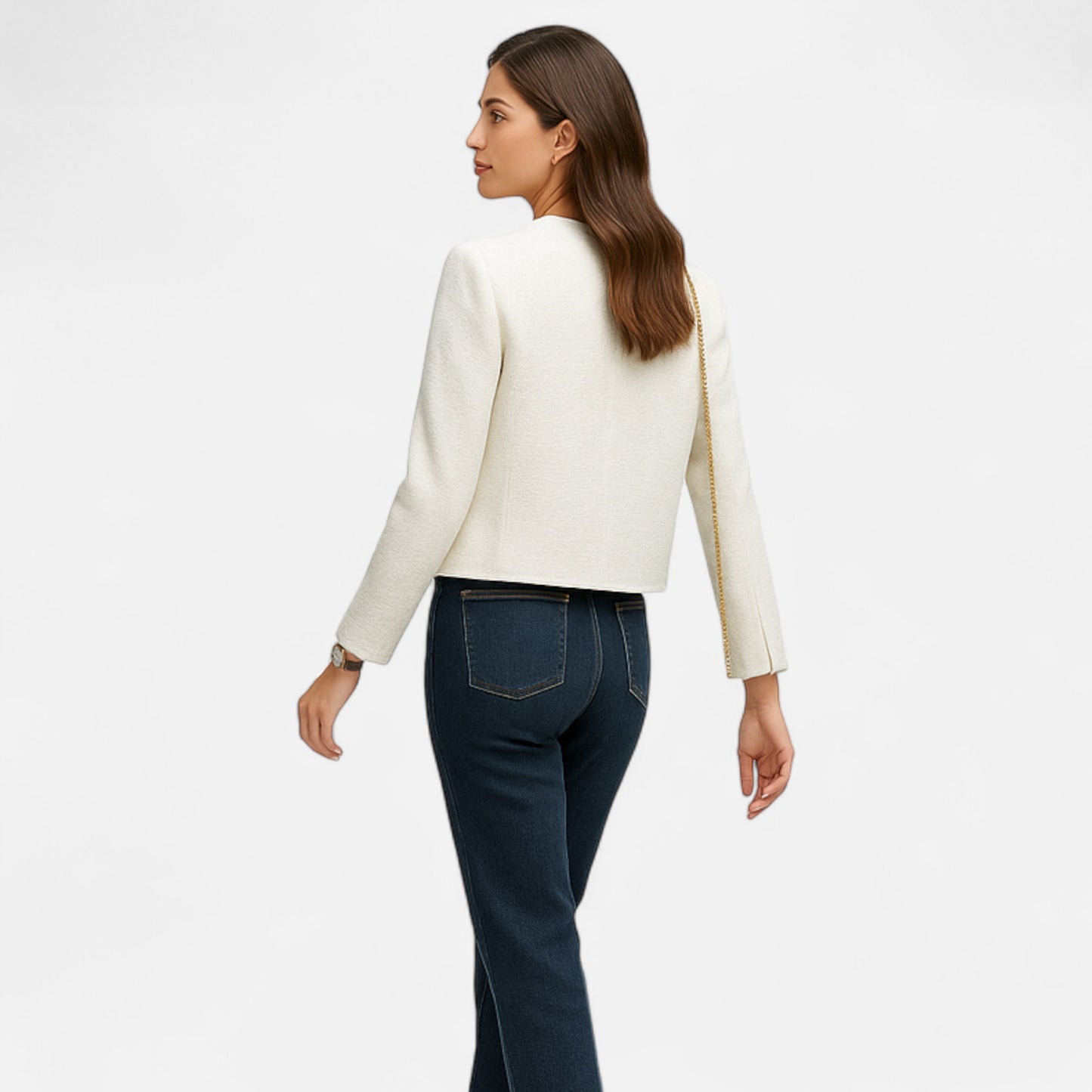 La Cartiera | Women’s Wool Tweed Short Coat