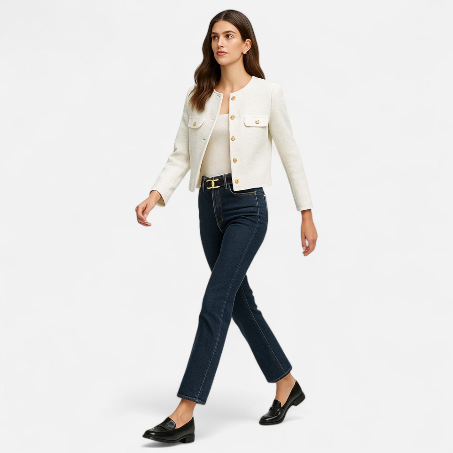 La Cartiera | Women’s Wool Tweed Short Coat