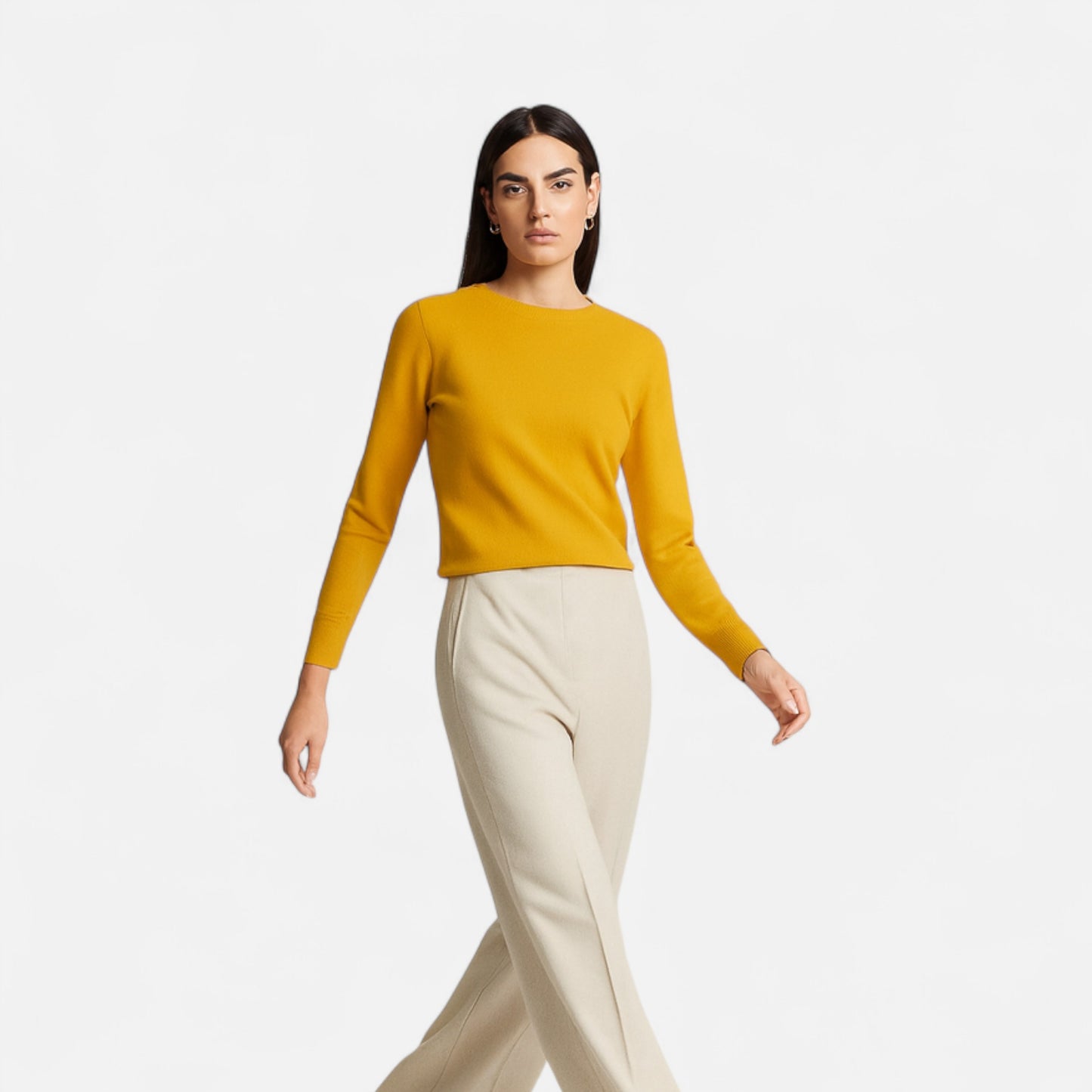 La Cartiera | Women’s Merino Wool Crewneck Sweater