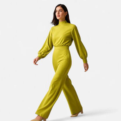 La Cartiera | Women’s Wide-Leg High-Waist Jumpsuit