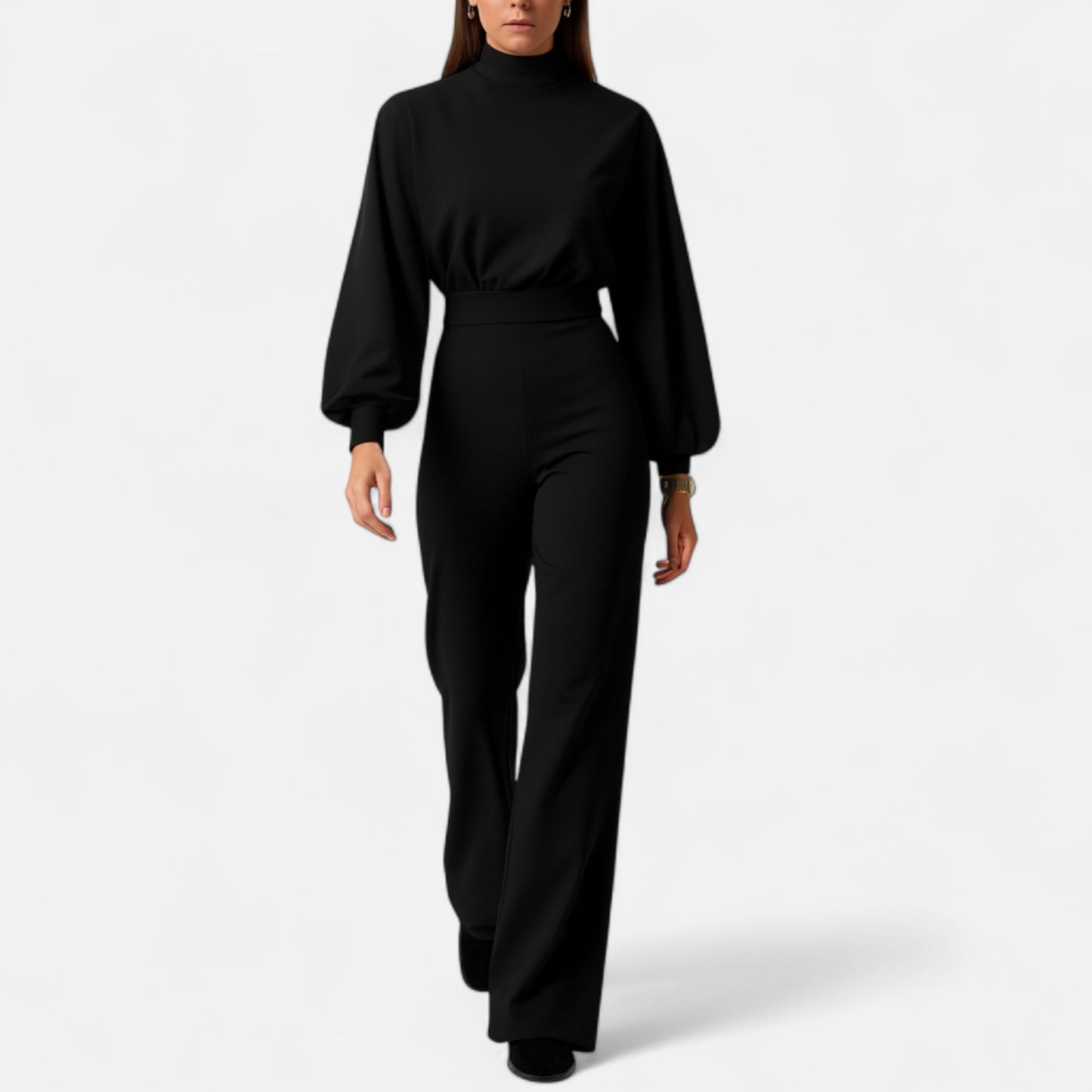 La Cartiera | Women’s Wide-Leg High-Waist Jumpsuit