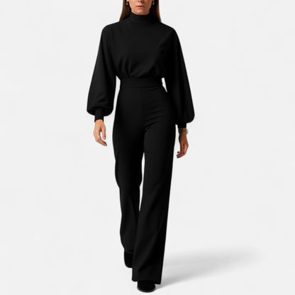 La Cartiera | Women’s Wide-Leg High-Waist Jumpsuit