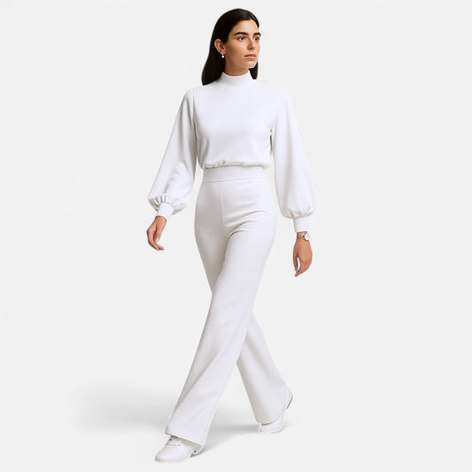 La Cartiera | Women’s Wide-Leg High-Waist Jumpsuit