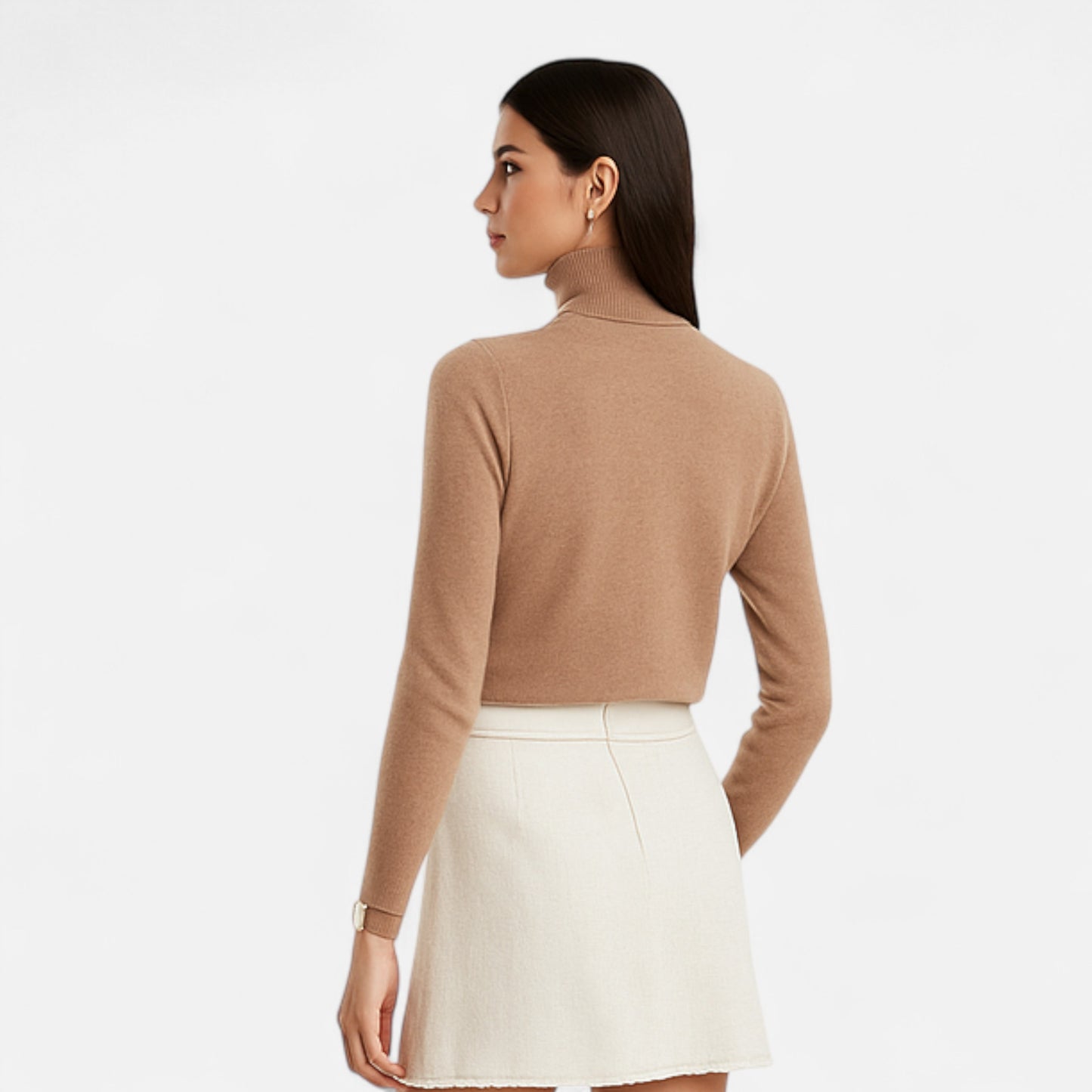 La Cartiera | Women’s Merino Wool Turtleneck Sweater