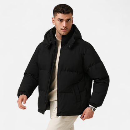 La Cartiera | Men’s Detachable Hood Puffer Outerwear