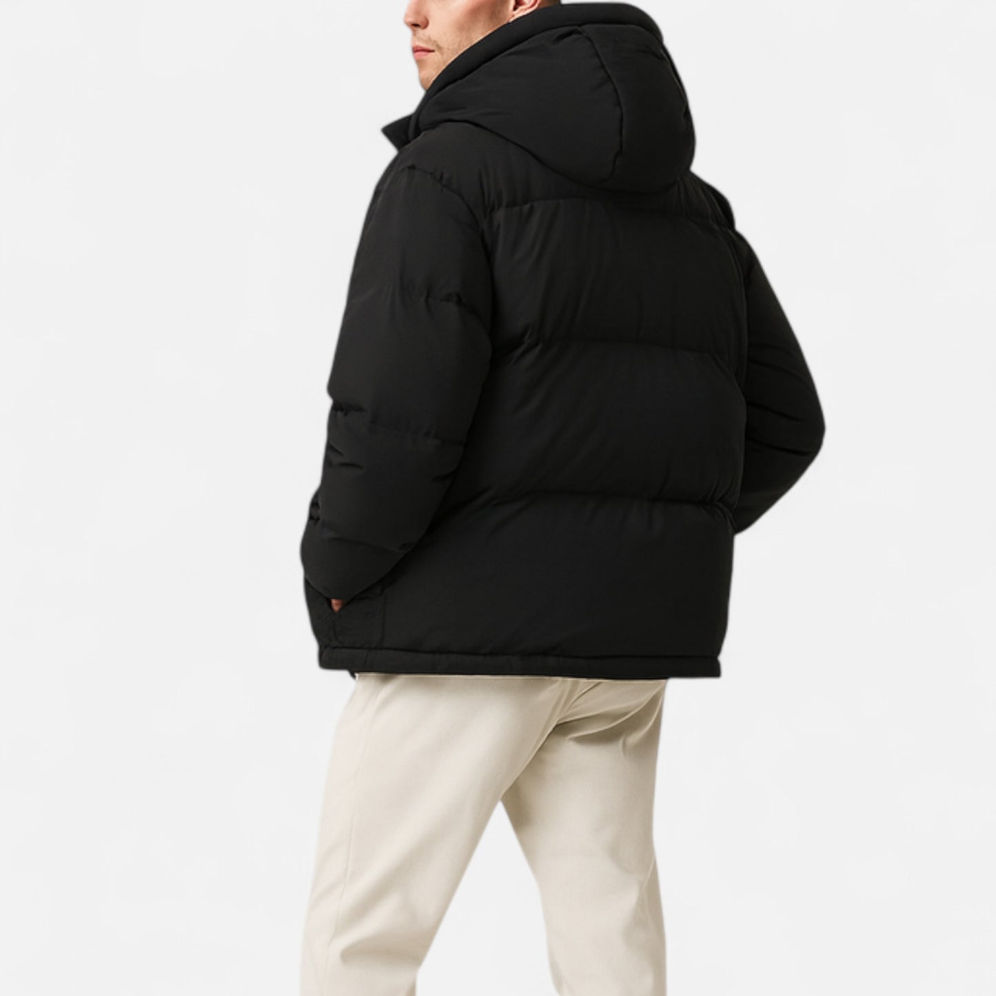 La Cartiera | Men’s Detachable Hood Puffer Outerwear