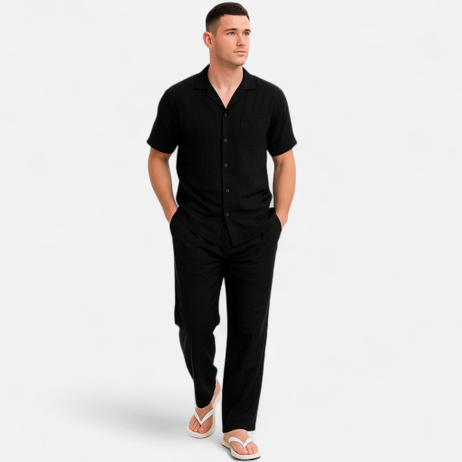 La Cartiera | Riviera Linen Summer Set for Men