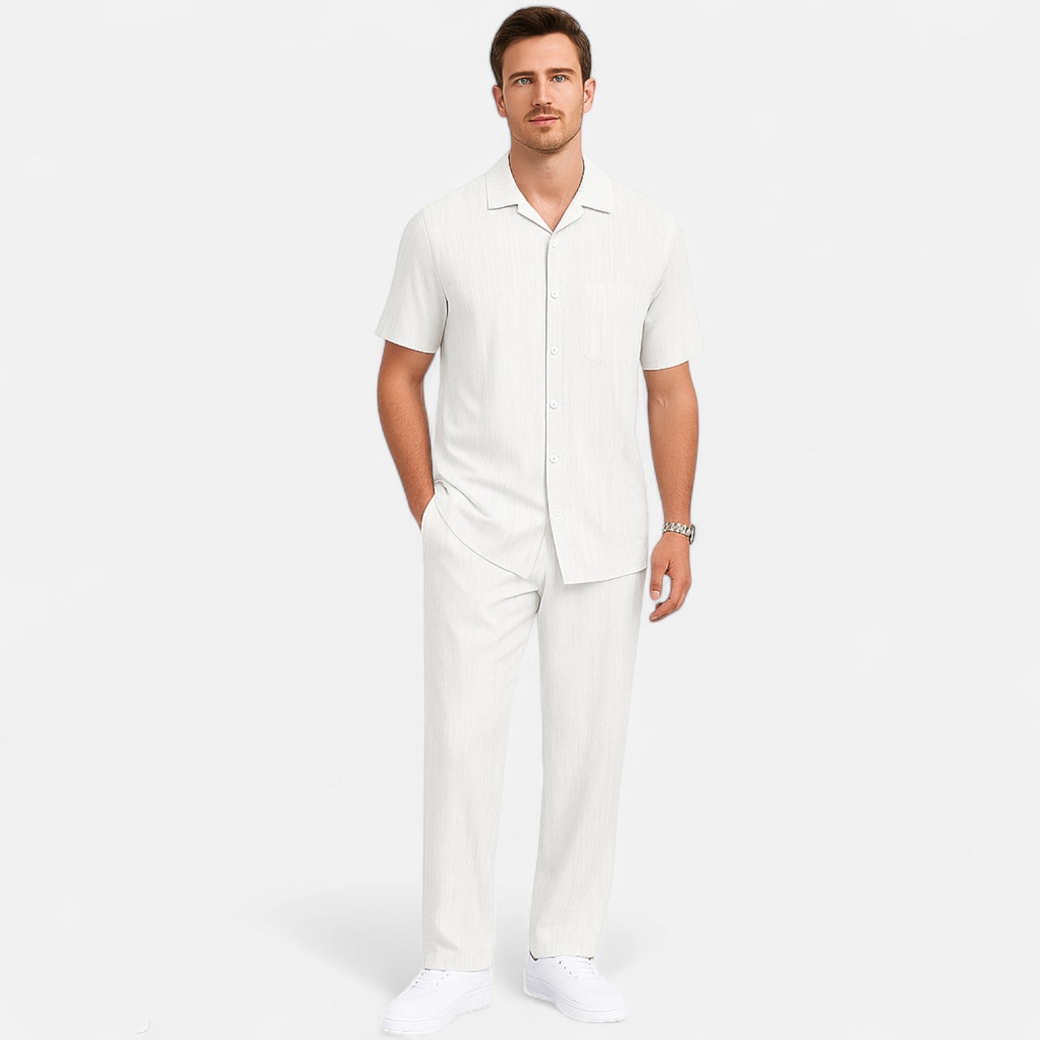 La Cartiera | Classic Fit Summer Co-Ord Set