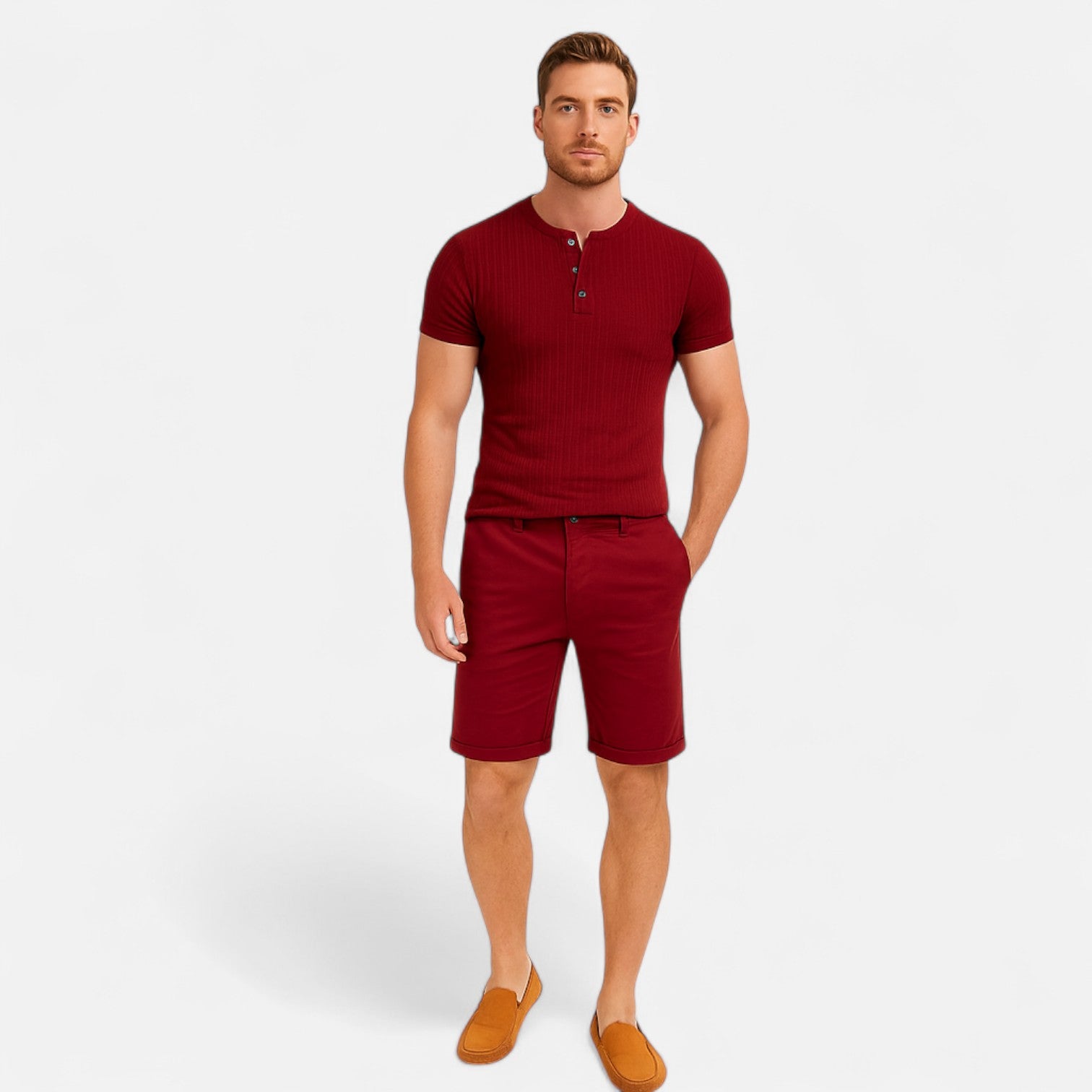 La Cartiera | Classic Fit 100% Cotton Shorts