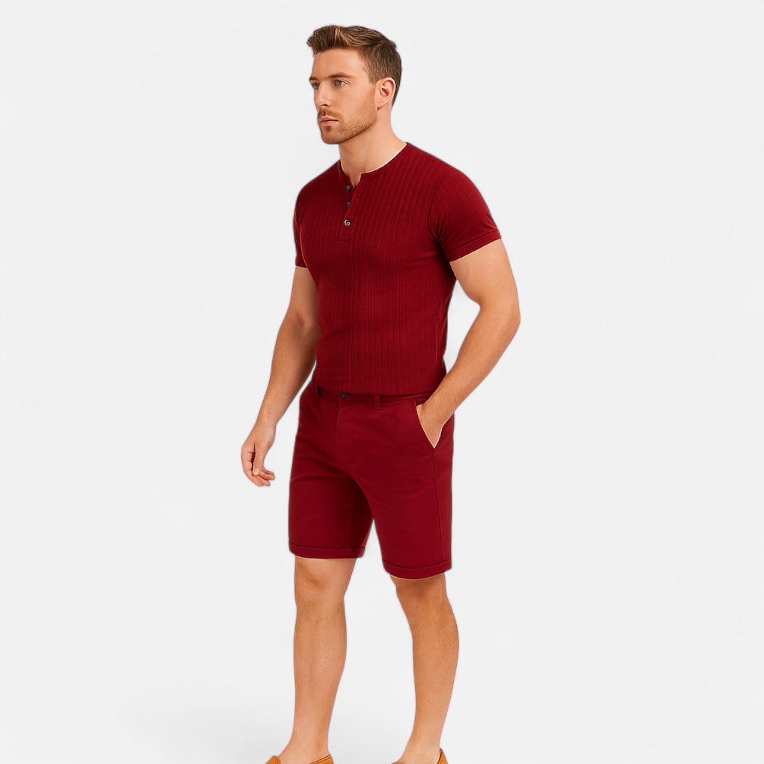 La Cartiera | Classic Fit 100% Cotton Shorts
