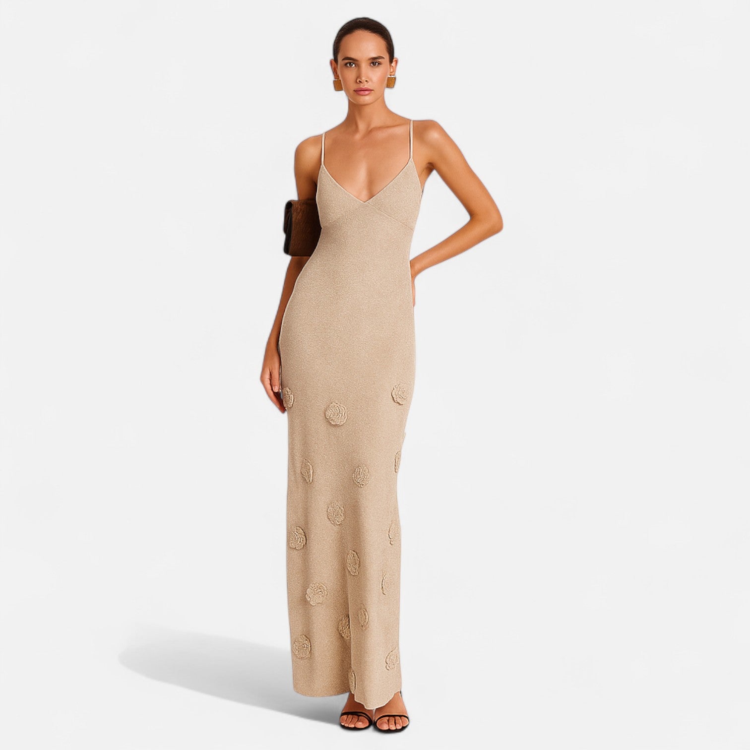 La Cartiera | Knitted Camisole Prom Dress