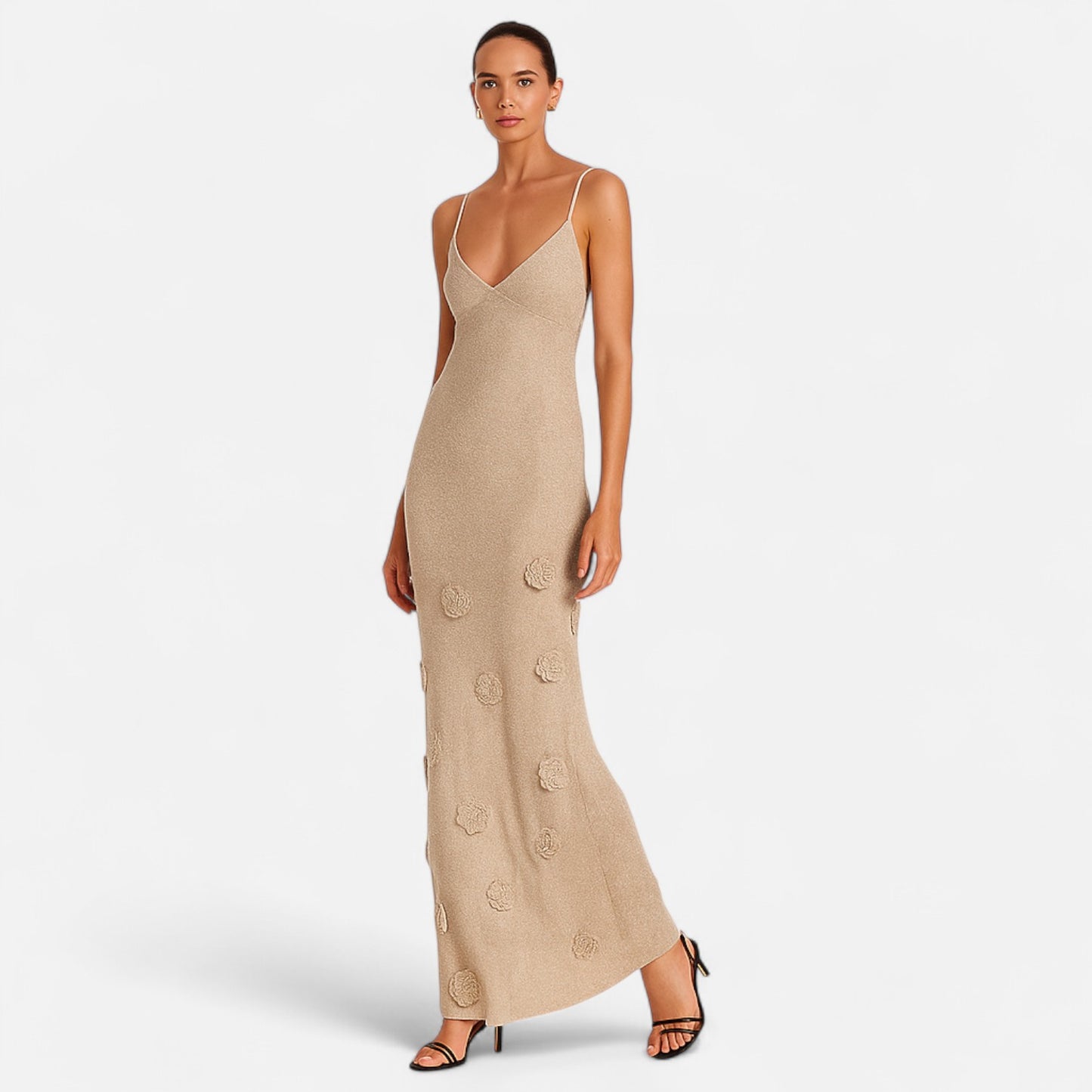 La Cartiera | Knitted Camisole Prom Dress