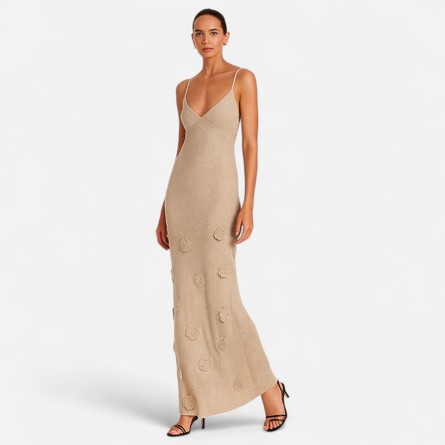 La Cartiera | Knitted Camisole Prom Dress
