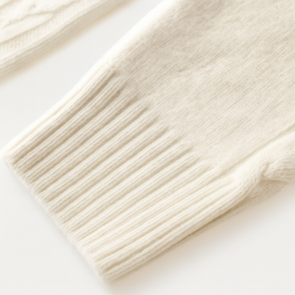 La Cartiera | Men’s Merino Wool Cable-Knit Sweater