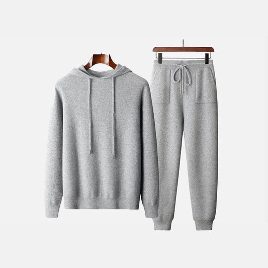 La Cartiera | Men’s Cashmere Hoodie & Jogger Set
