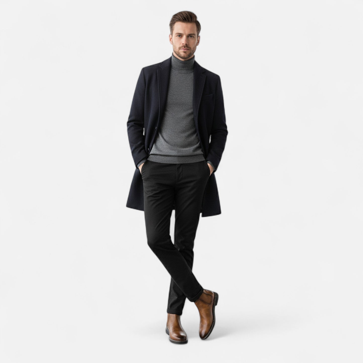 La Cartiera | Men's Classic Leather Chelsea Boots