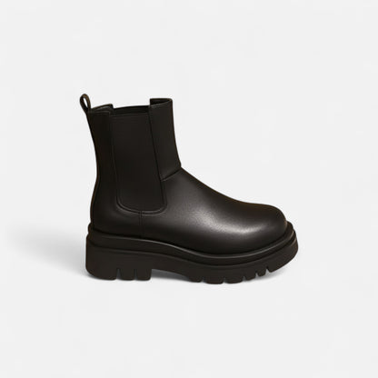 La Cartiera | Women’s Velvet-Lined Mid-Calf Platform Boots