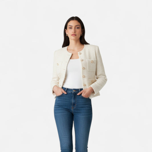 La Cartiera | Women’s Wool Tweed Short Coat