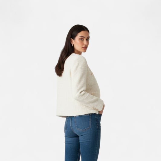 La Cartiera | Women’s Wool Tweed Short Coat