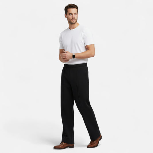 La Cartiera | Men’s Vintage Cotton-Blend Micro Flare Trousers