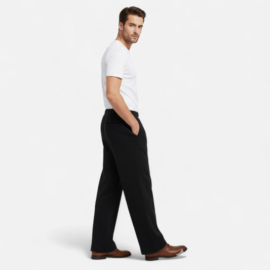 La Cartiera | Men’s Vintage Cotton-Blend Micro Flare Trousers