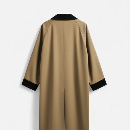 La Cartiera | Women’s Cotton Patchwork Mid-Length Trench Coat