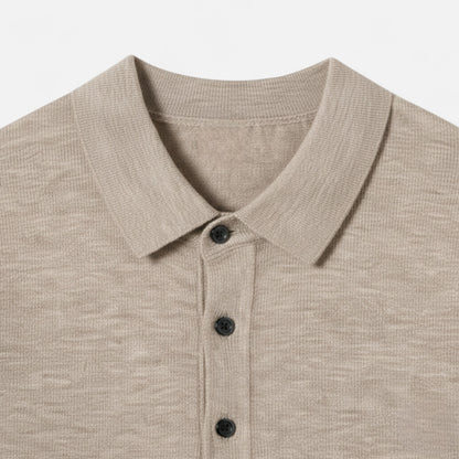 La Cartiera | Men’s Cashmere Knit Polo Sweater