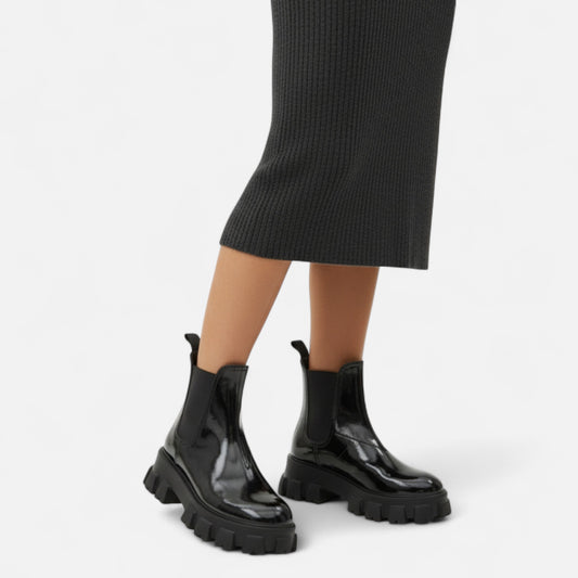 La Cartiera | Women’s Cowhide Thick-Soled Platform Boots
