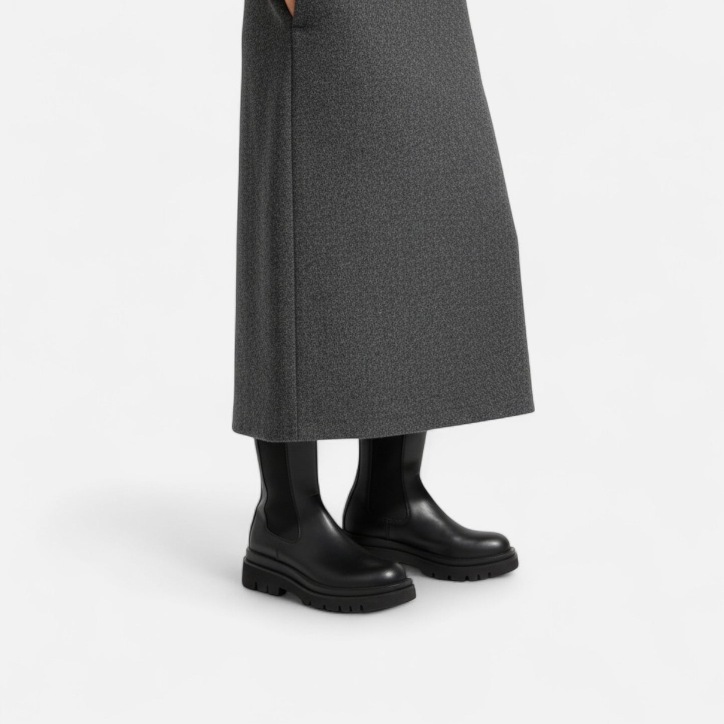 La Cartiera | Women’s Velvet-Lined Mid-Calf Platform Boots