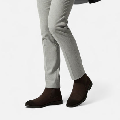 La Cartiera | Men’s High-Top Leather Chelsea Martin Boots