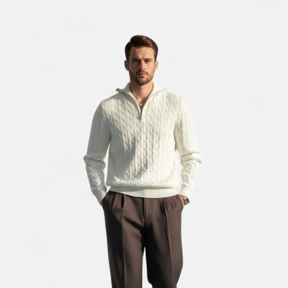 La Cartiera | Men’s Retro Loose-Fit Knit Pullover